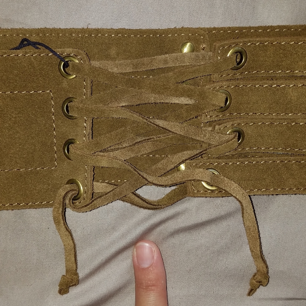 New spell designs josephine suede leather belt M - Picture 10 of 11
